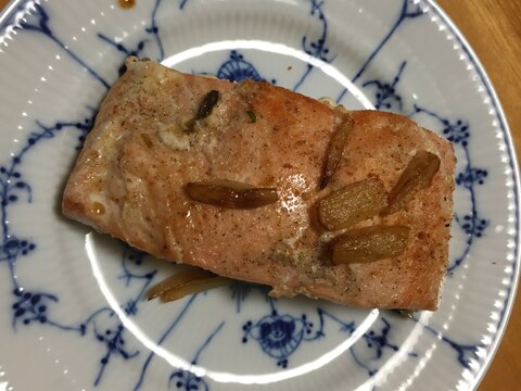鮭のミックススパイス焼き